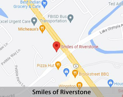 Map image for Smile Makeover in Missouri City, TX